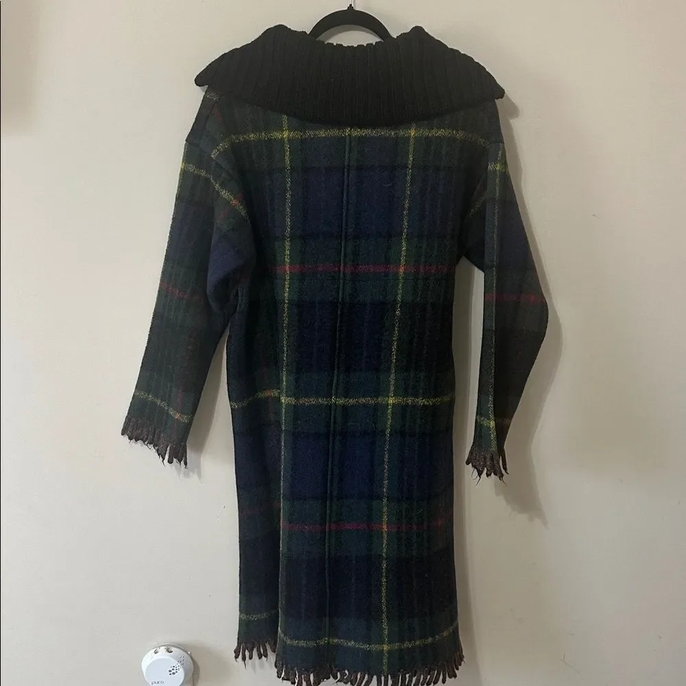 NWT Free People We The Free Merri Tartan Duster- 96% Wool